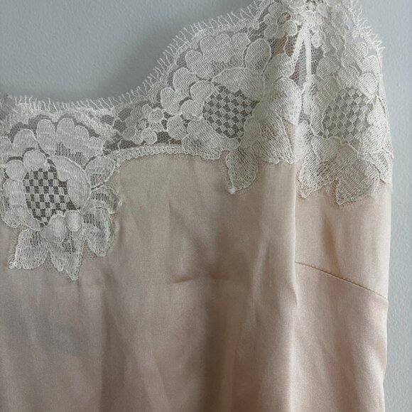 Dolce & Gabanna Silk Lace Trim Embellishment Nightgown/ Slip Dress - Picture 6 of 11